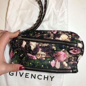 GIVENCHY Pandora Leather Wristlet